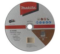 Makita Disco de corte E-03006 230 x 2 x 22 mm acero inoxidable 1 unidad