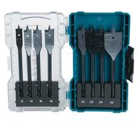 Makita E-08698 - Juego de brocas planas (8 unidades), color azul