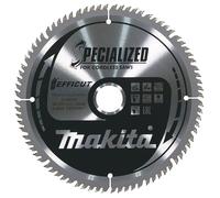 Makita E-08919 Hoja sierra circular Efficut TCT 216x30x2 mm 80 dientes madera
