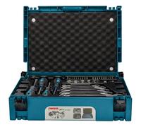 Makita E-11542 Juego de mecánicos de 87 piezas, Multicolor