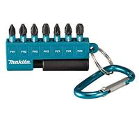 Makita E-11994 Juego de 8 puntas de rosca negra de impacto