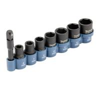 Makita E-12289 Juego de llaves de impacto de 8 piezas ¼" Sq