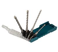 Juego de brocas sds-plus tct de 4 piezas makita e-14249, para taladrad