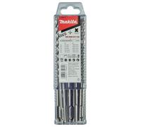 Juego de brocas MAKITA SDS-Plus de cuatro filos Nemesis II 5;6;8;10;12 mm, 12 piezas E-14912