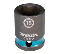 Makita E-15964 Impact Black SW15 - Boquilla de impacto (3/8", corta, cromo-molibdeno, 28 mm de largo, 1 unidad)