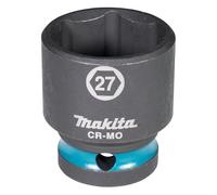 Makita E-16215 Impact Black SW27 - Boquilla de impacto (1/2", corta, cromo-molibdeno, 38 mm de largo, 1 unidad)