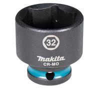 Makita E-16237 - Colador de impacto (1/2", SW32, corto), color negro