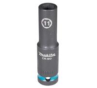 Makita E-16427 Impact Black SW11 - Boquilla de impacto (1/2", cromo-molibdeno, 81,5 mm de largo, 1 unidad)