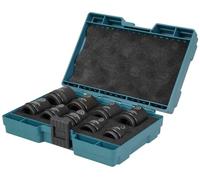 Makita E-16564 - Juego de llaves de vaso negras de impacto de 9 piezas