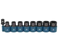 Makita E-16645 - Steckschlüssel-Set 1/2" Impact Black (9-Teilig | INKL, Adapter 1/4") (E-16645) Marca