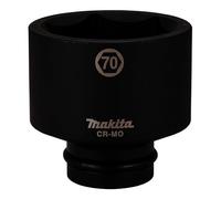 Makita E-24670 - Llave de vaso de impacto cuadrada de 1 pulgada, 70 mm
