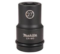 Makita E-24686 - Llave de vaso profundo de impacto de 1 pulgada, 27 mm