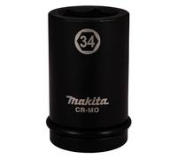 Makita E-24723 - Llave de vaso profundo de impacto de 1 pulgada, 34 mm
