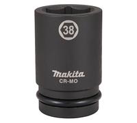 Makita E-24745 - Llave de vaso profundo de impacto de 1 pulgada, 38 mm