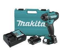 Makita FD10R1 12V max CXT® Kit de taladro hexagonal inalámbrico de iones de litio de 1/4 pulgadas (2.0 Ah)