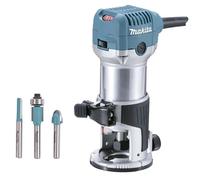 MAKITA - Fresadora Multifunción MAKITA RT0702C 710W 35mm + Juego Fresas Madera D-30209