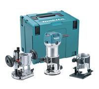 MAKITA - Fresadora Multifunción MAKITA RT0702CX2 710W 35mm + Maletin Makpac Tipo 4