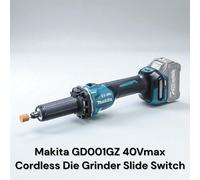 Makita GD001GZ 40Vmax inalámbrico Die Grinder Slide Switch LED Body Only Bare...