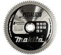 MAKITA hoja de sierra aluminio Efficut 260x1,85x30 mm 81 dientes E-06323