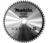 MAKITA hoja de sierra aluminio TCT 210x2,4x30 mm 60 dientes D-72986