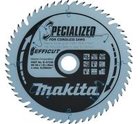 MAKITA hoja de sierra para madera Efficut 165x1,45x20mm 56Z = viejo B-57320 B-57336