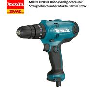 Taladro makita hp0300 320w azul/negro