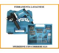 Makita HP1631KX3 Taladro Percutor 710 W 74 Accesorios, Valigetta
