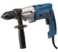 Makita HP2071J - Taladro percutor eléctrico (HP2071) + maletín