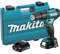 Makita HP333DSAE Taladro PERCUTOR 12V CXT 2.0AH, Multicolor
