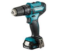 Makita HP333DWAE - Taladro combinado CXT de iones de litio 28NM (12 V, incluye 2 baterías Li-Ion de 2,0 Ah, cargador y se suministra en una funda de transporte