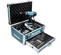 Makita HP457DWEX4 Kit Taladro Batería 18V 2x1.5Ah Maletín Accesorios