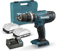 Makita HP488D006 Taladro atornillador de impacto 18 V 42 Nm 2 x 2,0 Ah Estuche