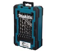Makita – Juego de brocas para metal HSS GS, 19 piezas (2,5–7 mm) con caja de almacenamiento