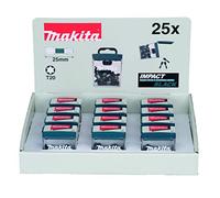 Makita Impact Black - Juego de brocas (25 piezas en maletín, puntas de destornillador/brocas)