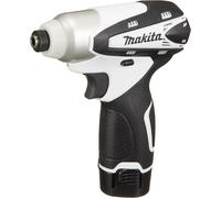 Makita Impact Driver TD090DWXW Blanco 10.8V 1.3Ah con Cargador, 2 Baterías,...