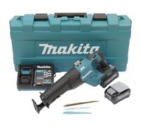 Makita Sierra de sable JR001GM201 inalámbrica Li-ion XGT 40V 2x4Ah Cargador DC40RA Maletín