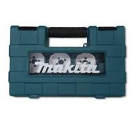 MAKITA juego de agujeros BiM (con rosca) 16,19, 22, 25, 32, 35, 37, 44, 51, 54, 57 y 68 mm + 2x adaptador + 2x st D-63993