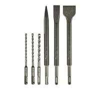 MAKITA juego de brocas y cinceles SDS-Plus, 6 piezas D-58920