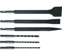 MAKITA juego de brocas y cinceles SDS-Plus, 6 piezas D-58920
