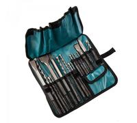 MAKITA juego de brocas y cinceles SDS-Plus en estuche textil, 17 piezas D-53073