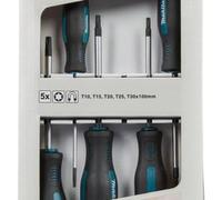 MAKITA Juego de destornilladores 5 piezas (T10-T30) E-13530