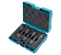 Makita Juego de llaves de impacto (7 piezas, incluye estuche de almacenamiento), color negro