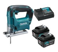 Makita JV101DSME 12V CXT Kit de sierra de calar inalámbrica 4.0Ah baterías x2...