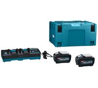 MAKITA Li-ion XGT 40V juego 2 piezas BL4050F+1 pieza DC40RB+1 pieza Makpac 191U13-9