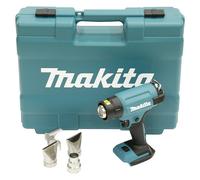 Makita LXT 18V Pistola de aire caliente de batería DHG181ZK (18 V, Sin batería, Rango de temperaturas: 150 °C - 550 °C) + Garantía BAUHAUS 5 años...