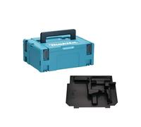 Makita Makpac 2 Case Insert Taladro Atornillador BHP/DHP/BDF/DDF 14 V y 18 V