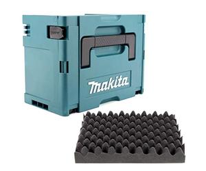 Makita MAKPAC 3 - Maletín universal para dispositivos de batería Makita de 18 V, destornillador, sierra, lijadora