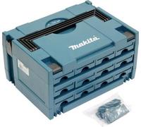 MAKITA Makpac con compartimentos - 3 filas de cuatro compartimentos P-84327