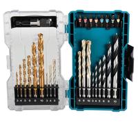 MAKITA E-15768 Juego De Llaves De Impacto 6 Pzs 1/4" Hexagonal BLACK Accesorios