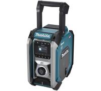 Makita MR007GZ Radio de Obra Inalámbrica, DAB+, FM, Bluetooth, Compatible con Baterías 18V y 40V, IP65